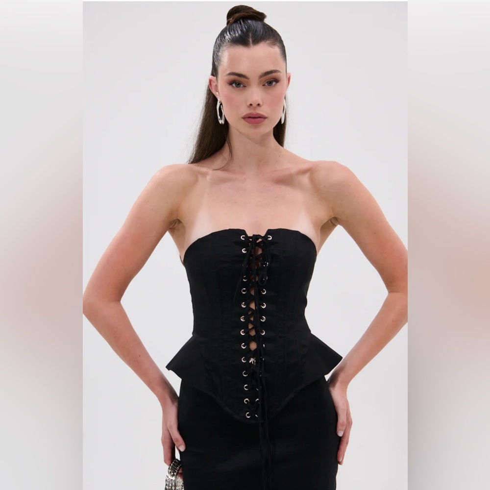 Akira LADY LUX PEPLUM CORSET